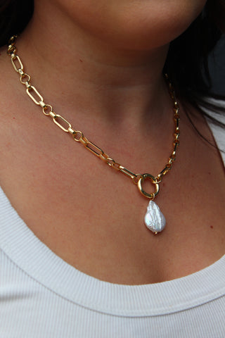 Pearl Link Necklace