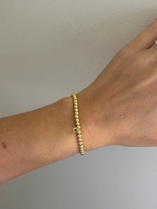 Gold Ball Bracelet