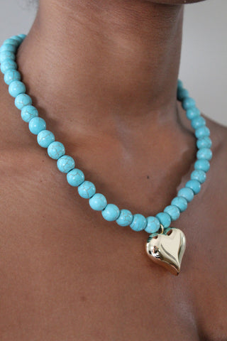 Chunky Heart Necklace