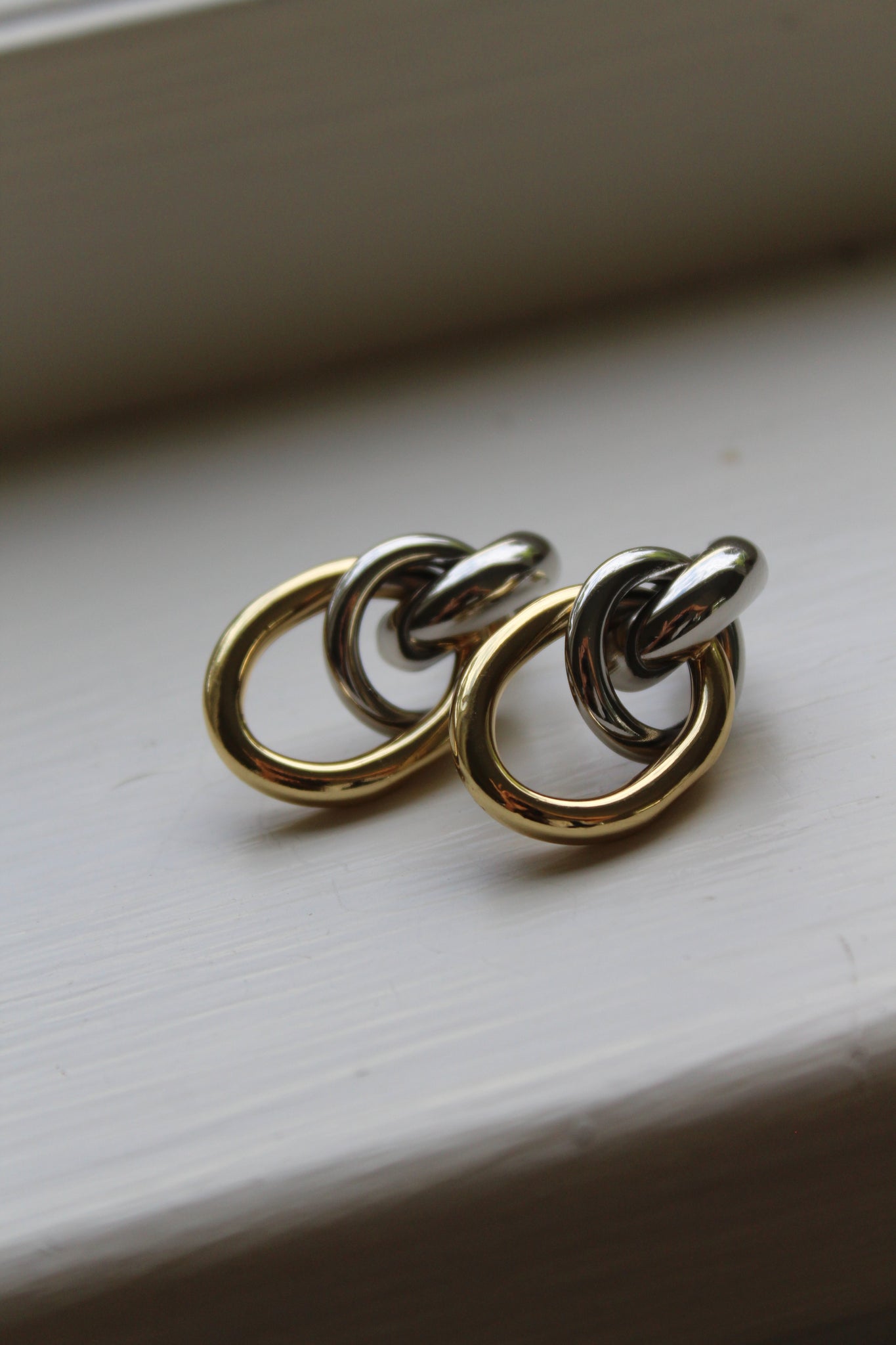 Two Toned Earrings