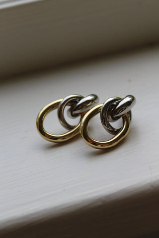 Two Toned Earrings