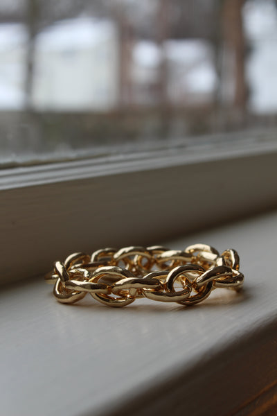 Chunky Gold Bracelet