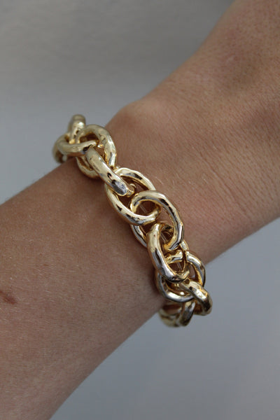 Chunky Gold Bracelet