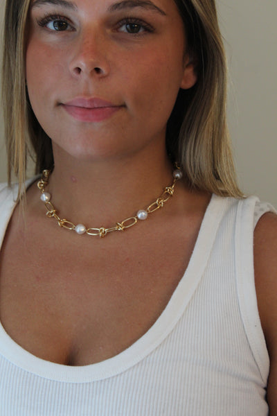 Pearl Link Necklace