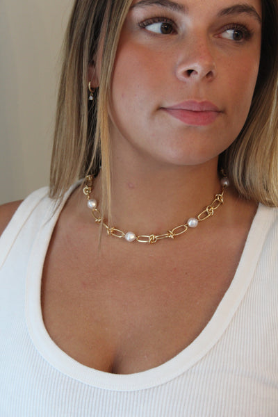 Pearl Link Necklace