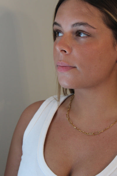 Refined Link Necklace