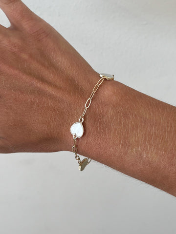 Heart's Glow Bracelet