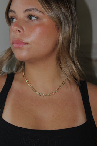 Paper Clip Necklace