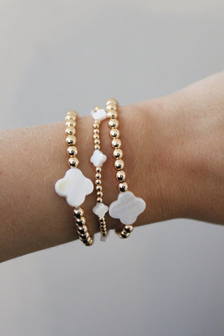 Clover Ball  Bracelet