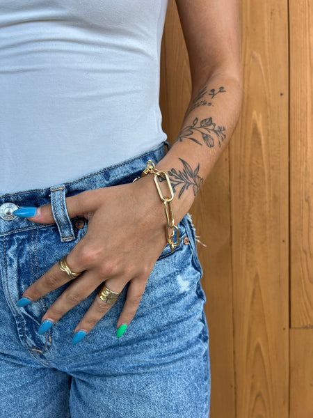 Paper Clip Bracelet