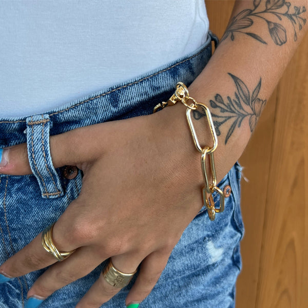 Paper Clip Bracelet